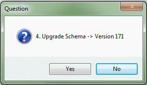 Aurora systems Manager - upgrade schema