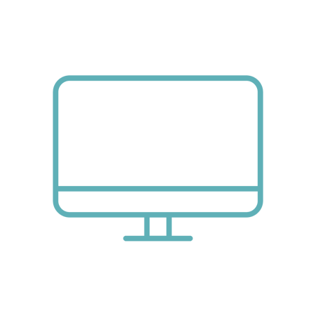 website icons solid Blue-Desktop