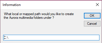 create multimedia folder - path
